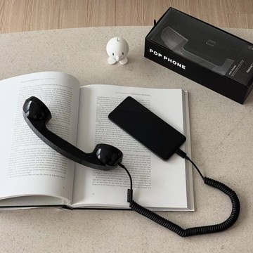 Native Union | POP PHONE 復古話筒 - 鋼琴黑