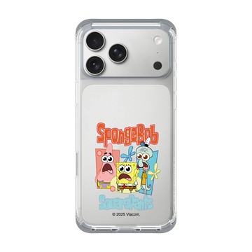 iPhone 17 Pro Max ClearX 霜透灰 - 海綿寶寶 SpongeBob - 驚呆了