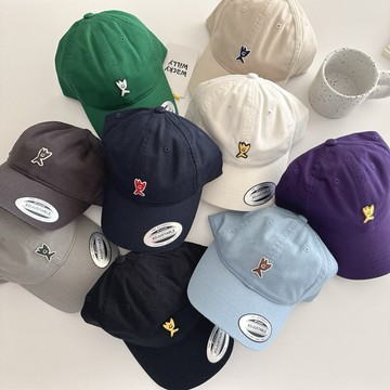 【FJstore】韓國 Wacky willy 經典小標 老帽 棒球帽
