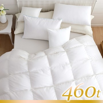 羽絨被 6X7雙人/波蘭95%羽絨/460織100%純棉防絨表布/香榭玫瑰羽絨被[鴻宇]台灣製