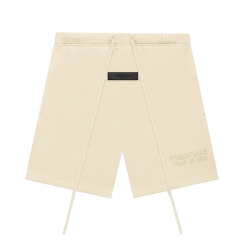 ESSENTIAS RELAXED SWEAT SHORTS FW22 EGG SHELL