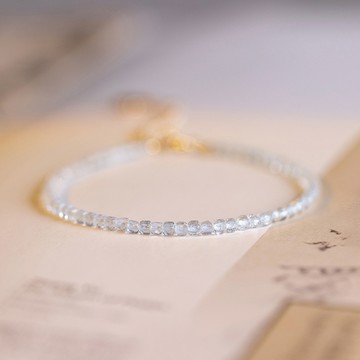 【幸福的光】天然托帕石水晶手鍊/水晶手串