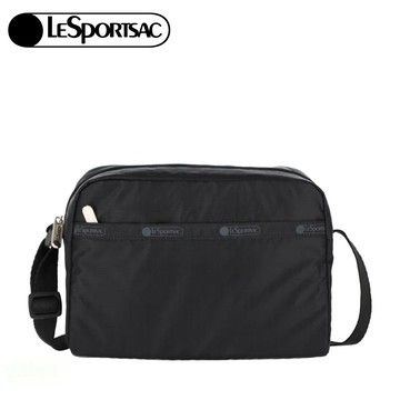 LeSportsac DANIELLA CROSSBODY 拉鍊斜背包 側背包 送禮-永恆黑