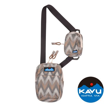 【KAVU】 Yorktown 休閒2合1 斜背小包 0.5L『雪佛龍峰』K9412 露營｜休閒｜旅遊｜戶外｜肩背包｜斜背包