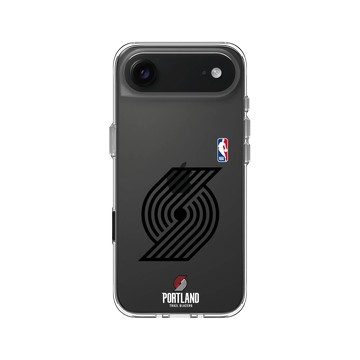 iPhone Air Clear Case（相機按鈕） 透明 - NBA - B&W-波特蘭拓荒者 Portland Trail Blazers B&W - Light