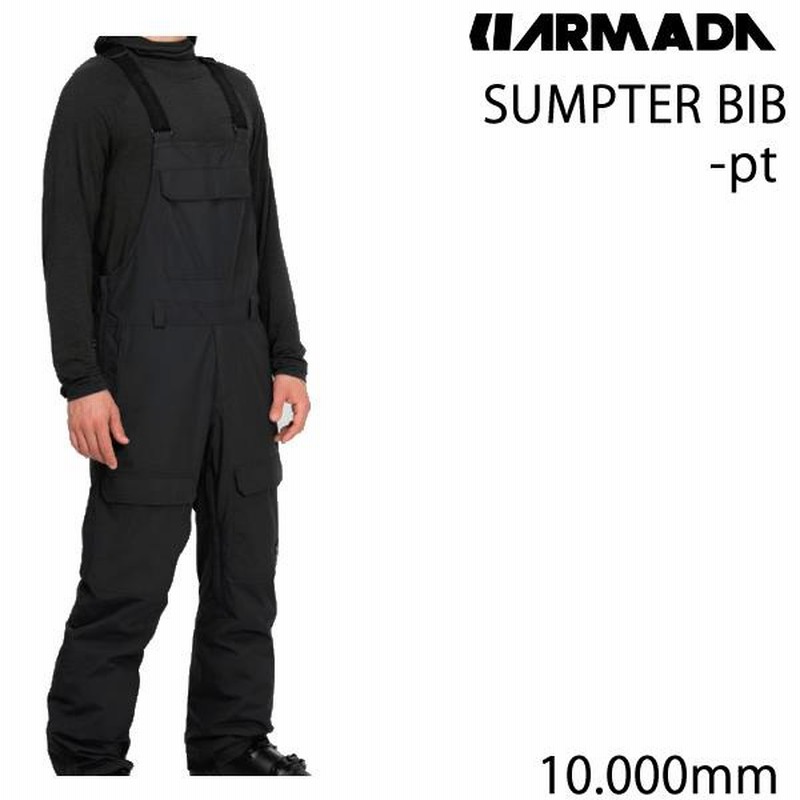 ARMADA アルマダ スキーウェア SUMPTER BIB -pants パンツ / BLACK (22