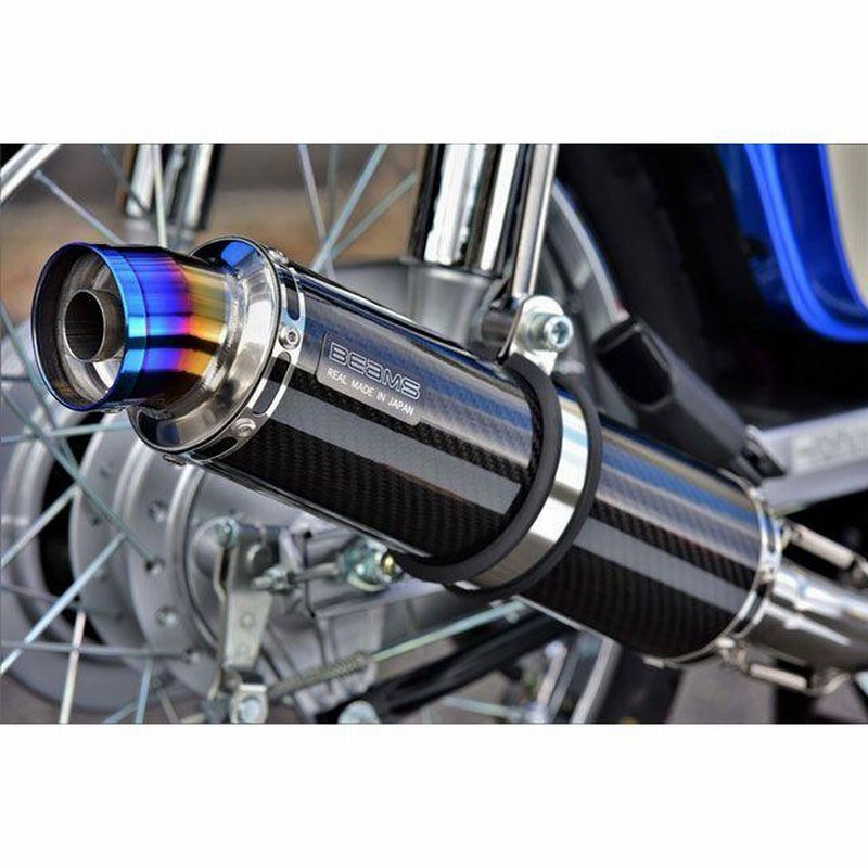 BEAMS R-EVO ステンレスダウンタイプサイレンサー　クロスカブ　マフラー BEAMS BEAMS R-EVO ステンレスサイレンサー ダウンタイプ フル