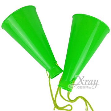 啦啦隊加油棒2入(綠)，萬聖節服裝/派對用品/舞會道具/cosplay服裝/角色扮演，X射線【W250004】
