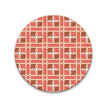 老屋顏 – 日常的鐵窗花杯墊 – 忍者飛鏢