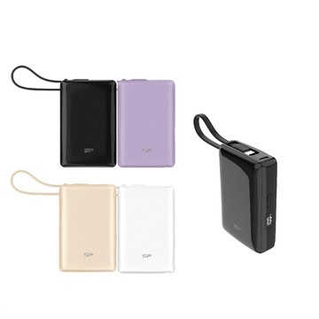 sp CP10 10000mAh 20W TypeC 自帶充電線雙向快充(小身材大容量/四色可選/有標示Wh)