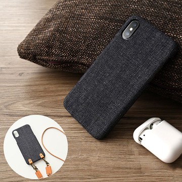 相容於所有型號智慧型手機外殼 Marutto [岡山牛仔布] 生日禮物禮物男士 BB02M