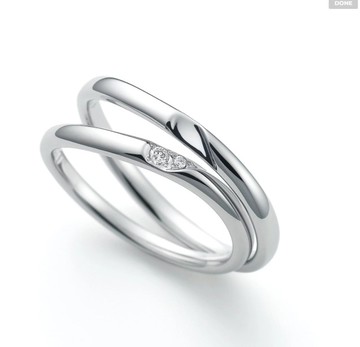 【婚戒秘書】 Nocur - Cuore Mio 鉑金 (Pt900) 結婚戒指