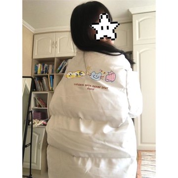 立領90白鴨絨輕薄羽絨服女冬季新款小個子學生超好看可愛保暖外套