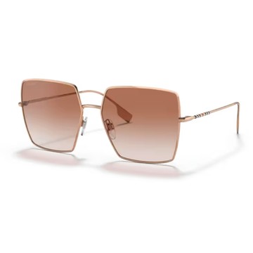 BURBERRY 方形金屬太陽眼鏡(BE3133-133713)