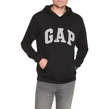 GAP 男生 連帽TEE 黑 1438