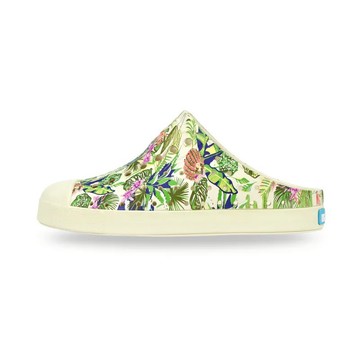 【Native Shoes】中童－JEFFERSON CLOG KIDS 小奶油穆勒 熱帶風情 (15113101-1816)