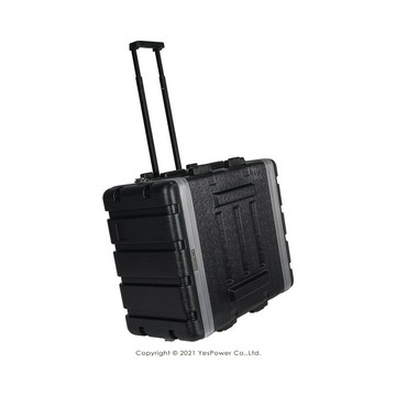 RW06W (拖拉式) 6U ABS瑞克箱 二開輕便型機櫃/手提航空箱/總深58cm/機箱/堅固耐用/防水防潮