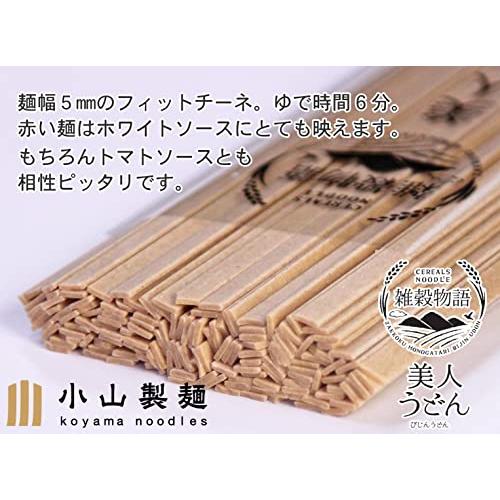 CEREALS NOODLE 雑穀物語 雑穀パスタ 国産 (赤米, 400g 4人前)