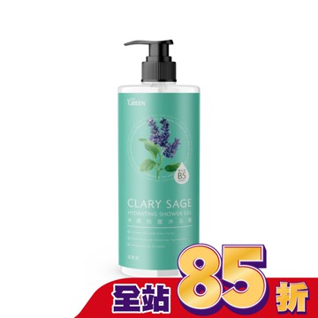 綠的水感抗菌沐浴露-鼠尾草1000ML