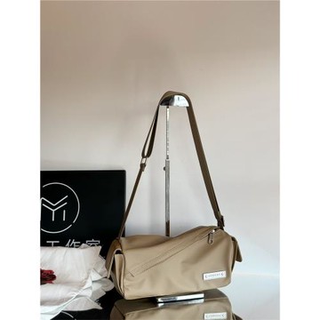 MY新款防水掛耳吐司小方包甜酷單肩斜跨包包百搭休閑枕頭包潮女包