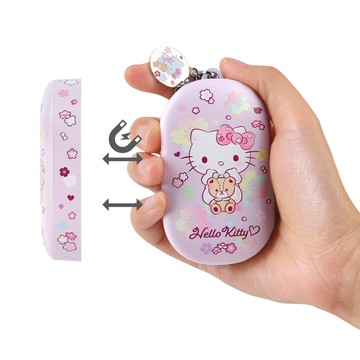4000mAh磁吸分體暖手器+強光電筒 - Hello Kitty