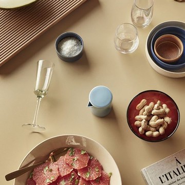 【Hübsch】－480109 透明玻璃香檳杯 野餐用品 露營用品聖誕