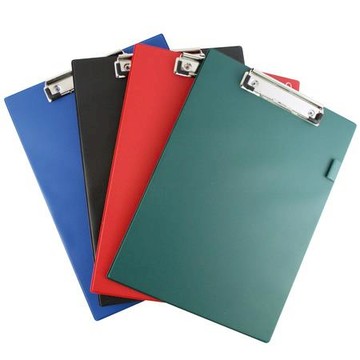 自強STRONG PVC板夾/A4直式/CP-A4W/藍