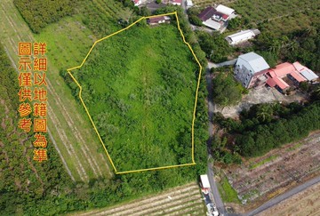 台南市玉井區三埔段2413坪大面寬農地｜台南市玉井區三埔段