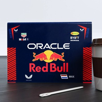 ✨小象優選✨F1紅牛維斯塔潘2025車衣筆記本仿皮A5橫線筆記本空白手賬男友禮物