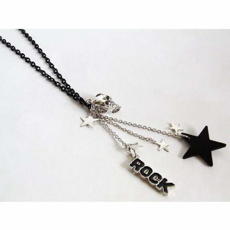 ネックレス ロックメッセージネックレス ロックアクセサリー 通販 Lineポイント最大0 5 Get Lineショッピング