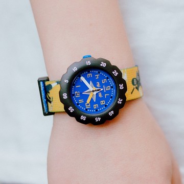 FlikFlak 兒童手錶 NINJAMAZING 驚奇忍者 兒童禮物/安全防水/瑞士製造 FPSP062 (34.75mm)