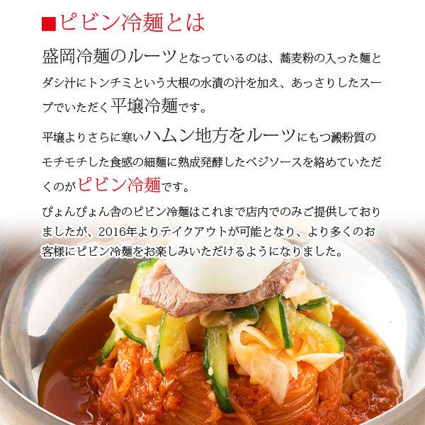 ふるさと納税 岩手県 盛岡市 盛岡冷麺・ピビン冷麺詰合せ - 盛岡冷麺