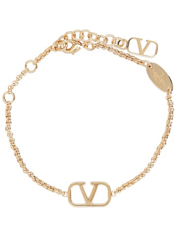 valentino garavani "vlogo signature" bracelet