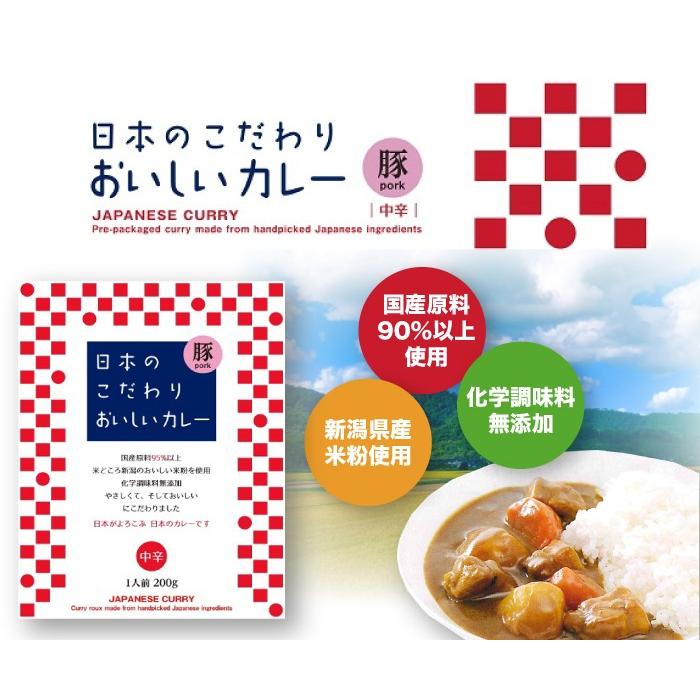 日本のこだわりおいしいカレー 3種6個ギフトセット