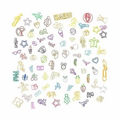 Qlzxxy ペーパークリップ ゼムクリップ かわいい おしゃれ おもしろ文房具 クリップ かわいい 文房具 ステンレス製 多色 スモール 通販 Lineポイント最大get Lineショッピング