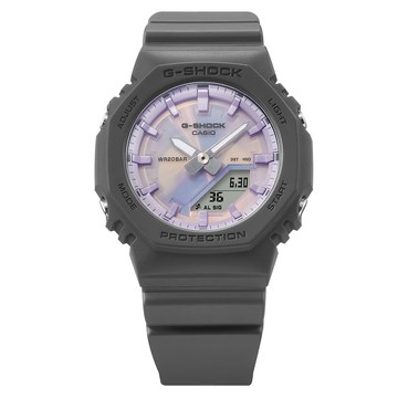 CASIO G-SHOCK WOMEN 霧面繽紛 八角形雙顯錶 女錶 七夕 情人節禮物 GMA-P2100PC-1A