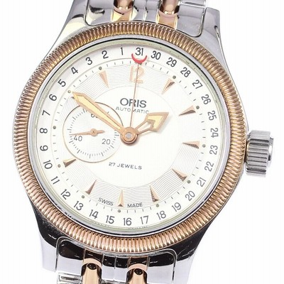 ORIS (オリス) 7482ビッグクラウンポインターデイト 自動巻き 稼働品 ORIS (オリス) 7482ビッグクラウンポインターデイト 自動巻き
