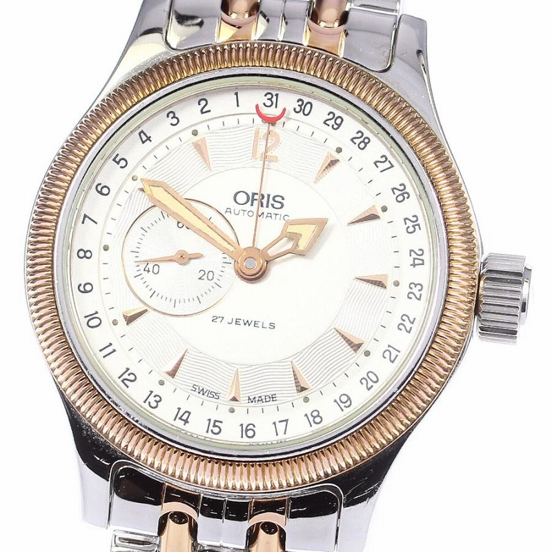 オリス ORIS 7482 ビッグクラウン コマンダー ポインターデイトビッグ ...