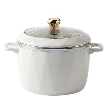 304雙耳鑽石紋泡麵碗 - 白色 900ml  1個