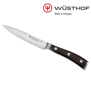 WUSTHOF 德國三叉牌 IKON 12cm 多用途刀 (烏木柄)
