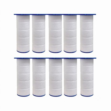 蓮蓬頭配件 6檔增壓蓮蓬頭專用濾芯10支入(不含蓮蓬頭)