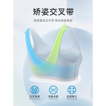 貓人初高中學生內衣發育期二階段青少年女孩運動防震少女文胸背心