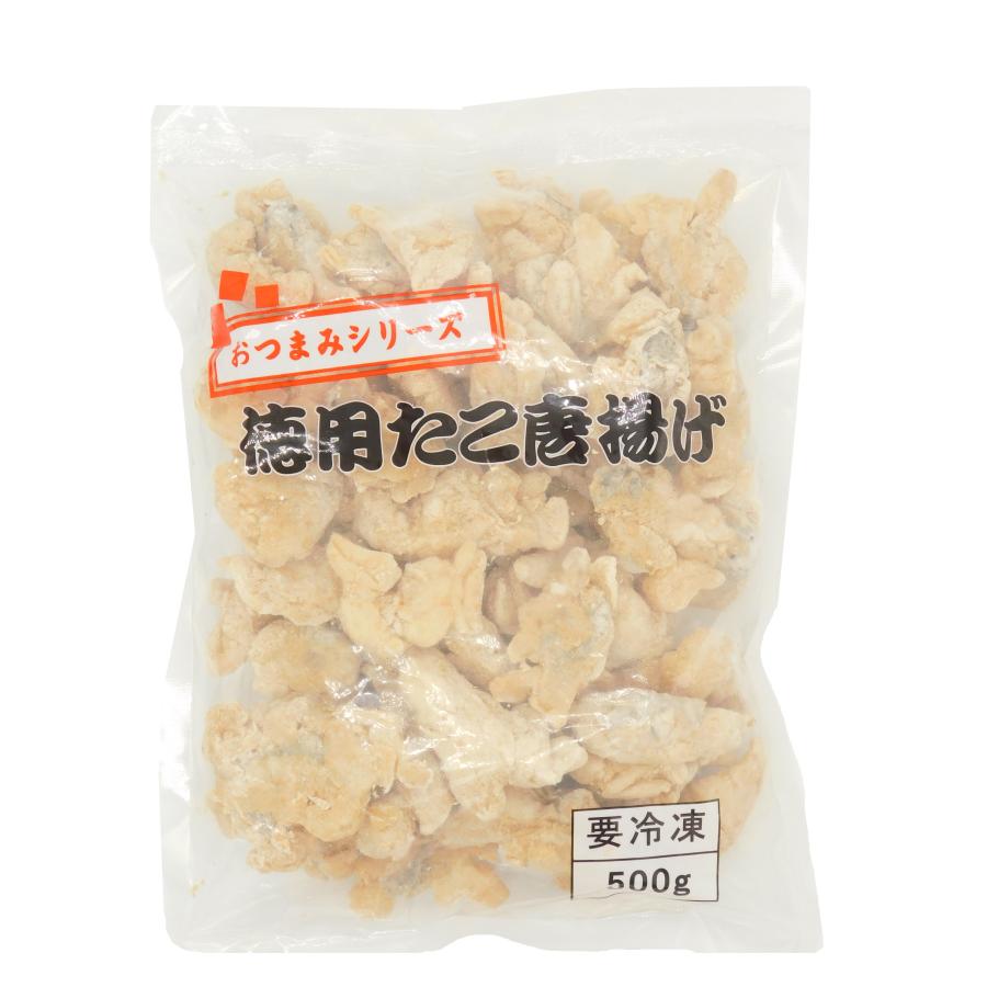 石光　おつまみシリーズ　徳用たこ唐揚げ　５００g