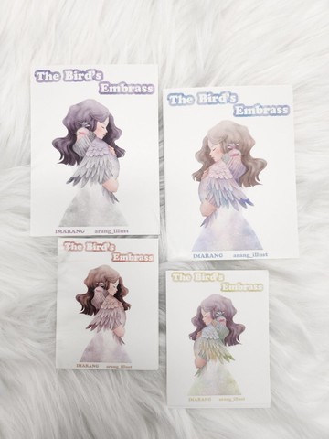 The bird's embrass (180g 紙張)