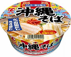 明星　沖縄そば(かつお昆布だしソーキ味)12個セット