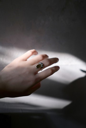 925純銀 手工雕刻 特殊造型戒 / Mirror Mask