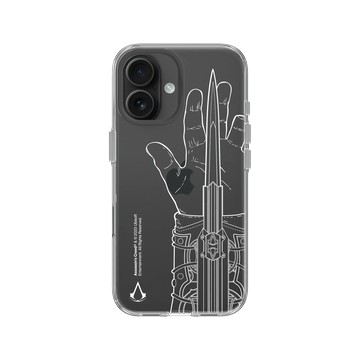 iPhone 16 Clear Case（相機按鈕） 透明 - Assassin's Creed - Assassin's Creed Mirage® - Hidden Blade Gauntlet