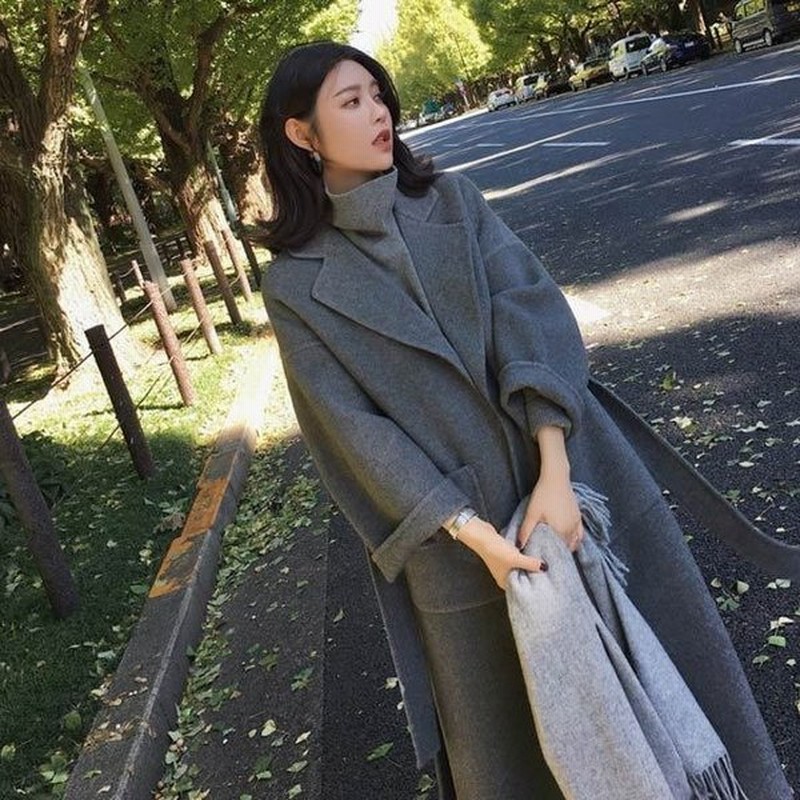 グレー ラシャコート ロング丈 レディース 秋 冬 超ロング丈 チェスターコート 代 通勤 無地 ロングコート 通販 Lineポイント最大get Lineショッピング