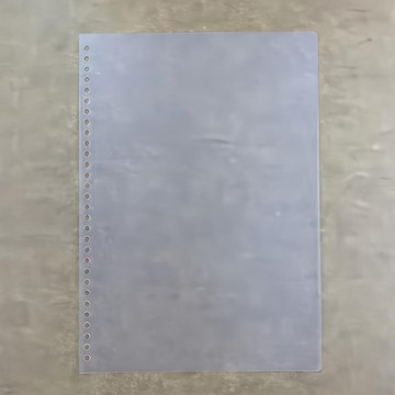 Taobao 書本封面膠片 PVC 30個  1包  半透明  A4