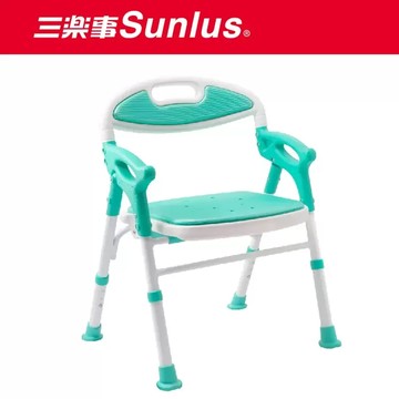 sunlus三樂事摺疊式軟墊洗澡椅sp5606